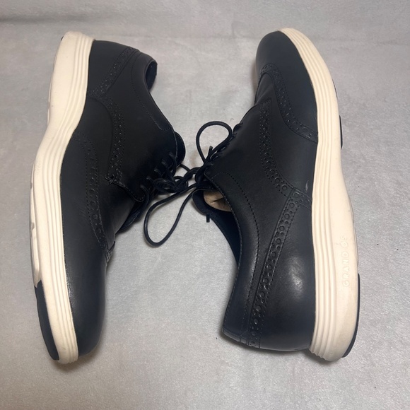 Cole Haan Men\'s Grand Tour Wingtip Oxford Shoes Size 13 M Black  / MSRP $ 150.00 main image 12